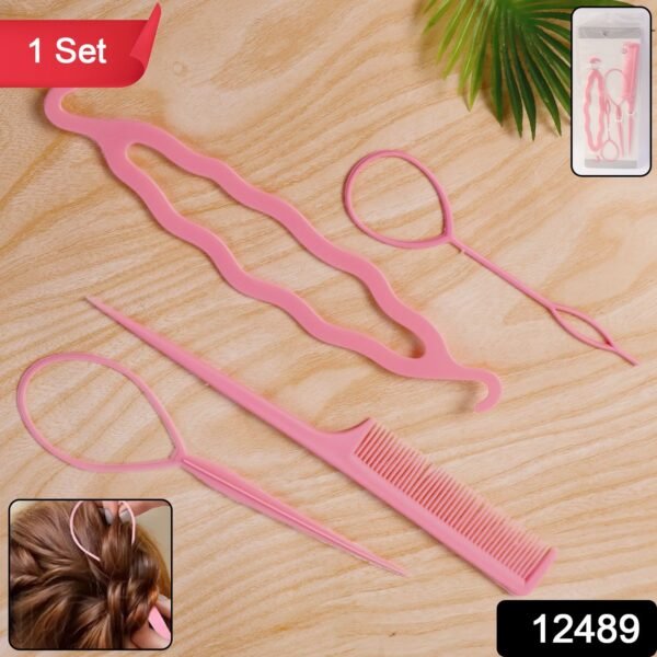 Multi-Purpose Hair Styling & Braiding Tool Set