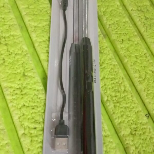 7db24a6d-6d55-4981-97e9-3d13f8126f7b.jpg Long Flexible USB Rechargeable Electric Arc Lighter – Windproof, Flameless Plasma