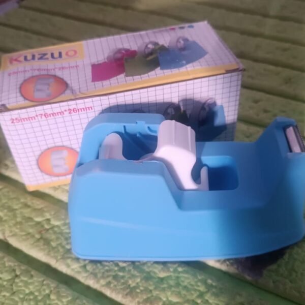 7dda3385-e983-45bf-975a-b8ecb2313e00.jpg Plastic Tape Dispenser Cutter for Home Office use (1 pc / Big)