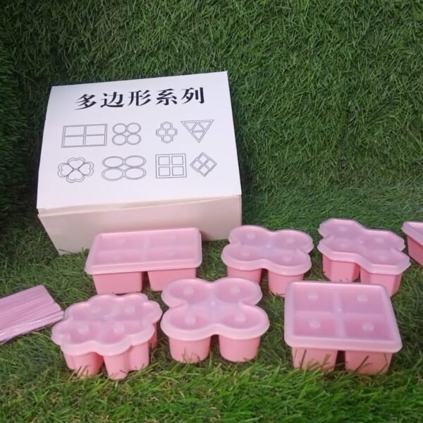 Multi Design Ice Mold Set (8 Pcs Set)