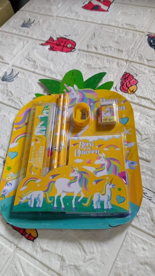 7f3e43dd-1db8-4ea9-b0cb-dd9e9feb76f0.jpg Stationery Set for School & Office with Pencil & Ruler (Gift, 6 Pc)