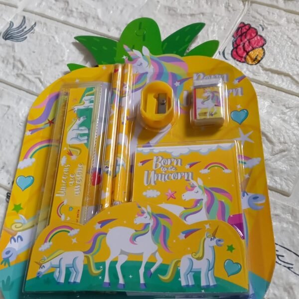 7f3e43dd-1db8-4ea9-b0cb-dd9e9feb76f0.jpg Stationery Set for School & Office with Pencil & Ruler (Gift, 6 Pc)