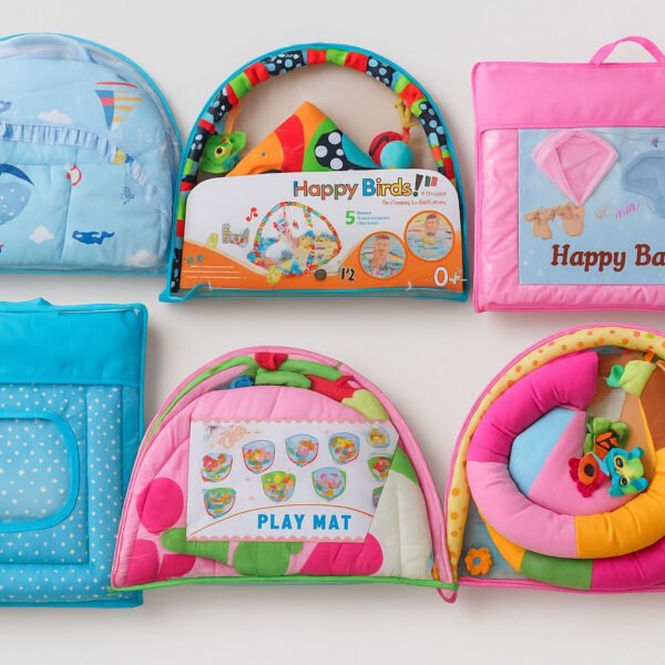 Multipurpose Baby Play Gym and Sleeping Mat (Mix Design / 1 Pc)