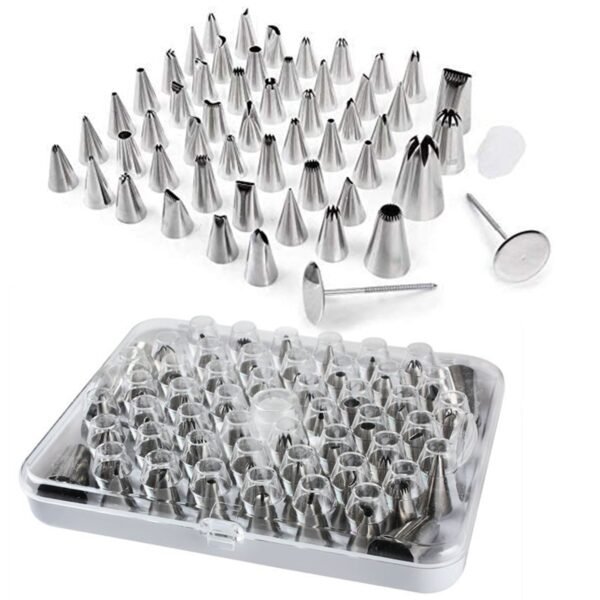 7image_1_0923129e-fa9c-41f1-b755-9fc204da9f4d.jpg Cake Nozzle Set for Pastry Decorations (55-Piece)