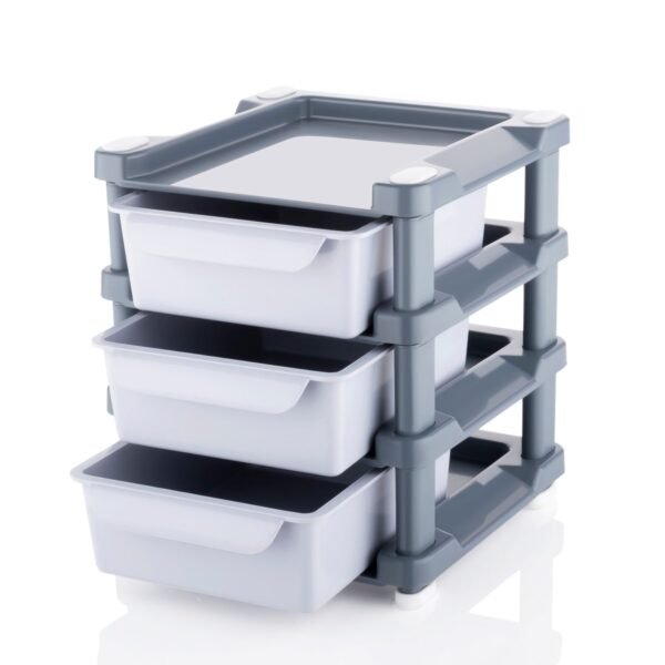 Mini 3 Layer Drawer Used for storing makeup equipment’s and kits used by women’s