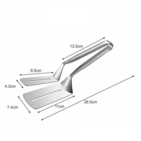 Multifunction Stainless Steel Cooking & BBQ Tongs