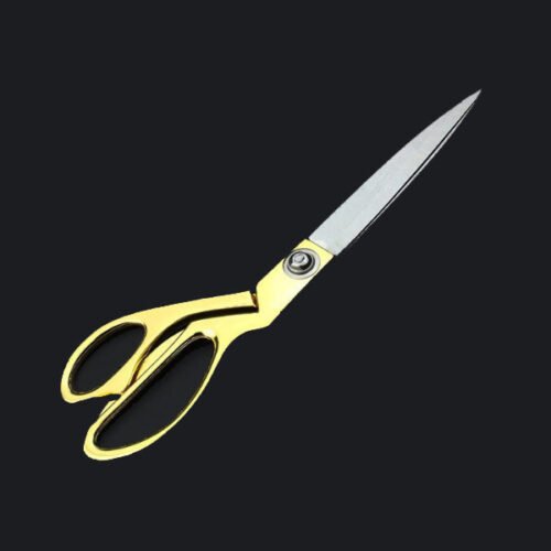 8.502.jpg Stainless Steel Tailoring Scissor Sharp Cloth Cutting (8.5inch) (Golden)