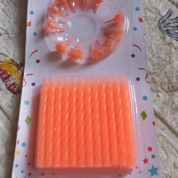 Birthday Party Candles, Diwali (Pack of 24 pcs)