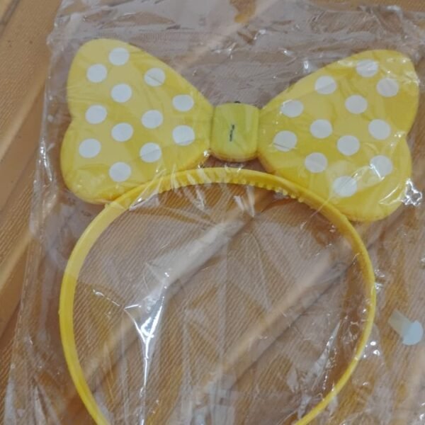 LED Glowing Bow Hairband (1 Pc)