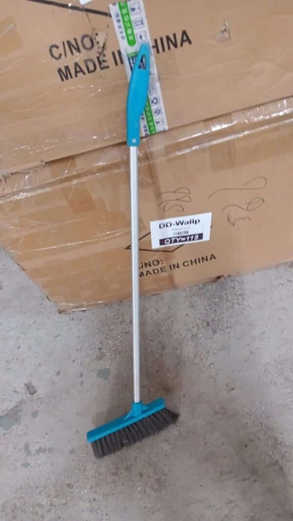 Long Handle Floor Scrub Brush for Cleaning Stiff Bristle Scrubber for Bathroom