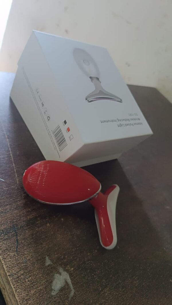 8121ab60-9c4f-411c-847d-279b6a0bfd3c.jpg Electric Face Massager Wrinkle Remover LED Photon Face Beauty Device (1 Pc / Plastic)