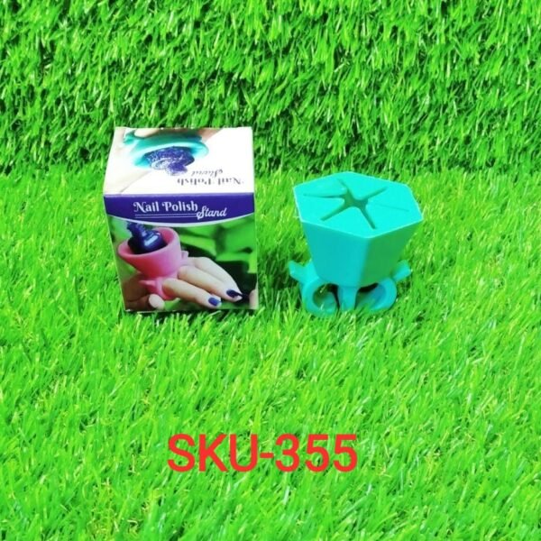 Nail Polish Holder Ring with Nail Polish Holder Stand