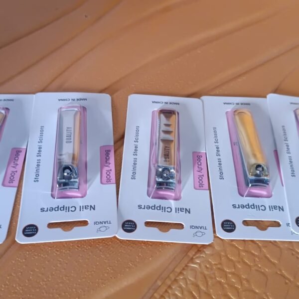 Stainless Steel Folding Portable Large Nail Clippers with Nail File (1 Pc / Mix Design)