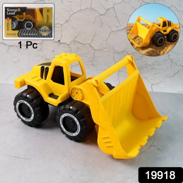 Funwoods Friction-Powered Front Loader / Bulldozer Toy - (1 Pc)