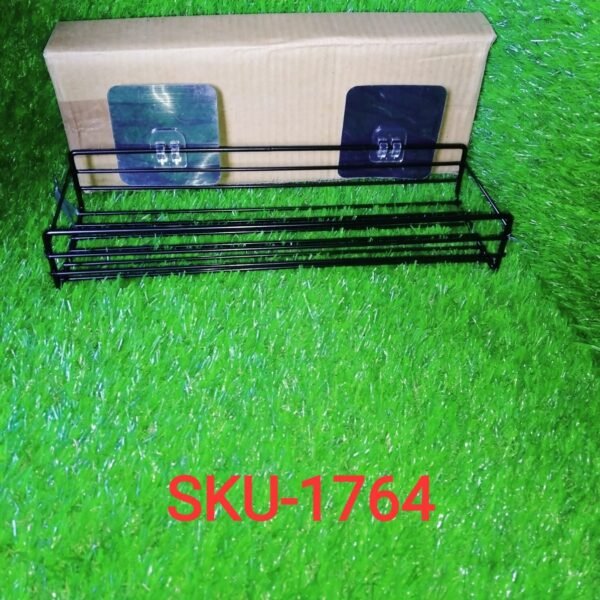 81de15f7-ea3f-48fa-92e8-974d88a5f574.jpg Multipurpose Wall Mount Metal Bathroom Shelf and Rack for Home and Kitchen.