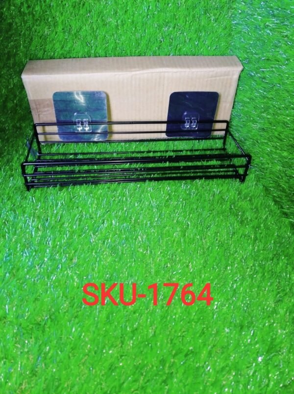 81de15f7-ea3f-48fa-92e8-974d88a5f574.jpg Multipurpose Wall Mount Metal Bathroom Shelf and Rack for Home and Kitchen.