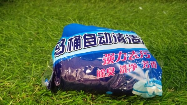 Blue Bubble Toilet Bowl Cleaner – Powerful Decontamination for Fresh Bathroom (10 Pc)