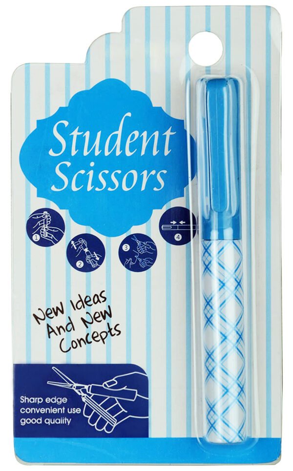 81vagYD2Y8L._SL1500.jpg Pen Style Design Portable Scissors for Multipurpose Use