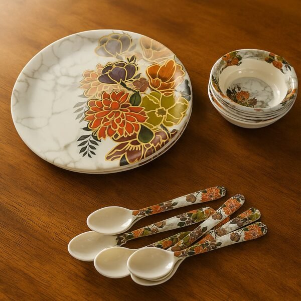 8231_dream_dinner_18pc_set.jpg Dream 18-Piece Plastic Dinner Set