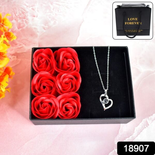 833bab4f-0873-4c0e-862b-b3e2a933fd27.jpg Rose Flower Gift Box, Handmade Eternal Rose I Love You Necklace, Valentine's Day