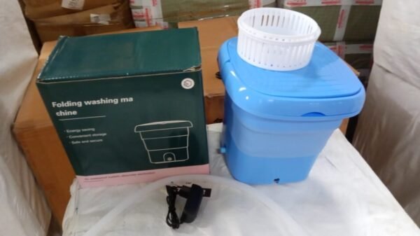 836712c1-3482-49da-bf61-4f98bc25aab5.jpg Mini Washing Machine Foldable Mini Washer with Drain Basket Portable Washing Machine