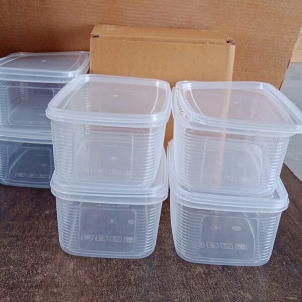 6 Pcs Multipurpose Plastic Food Storage Container Set