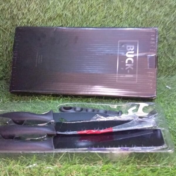 Stainless Steel Chef Knife Set, 5pc Kitchen Cutlery