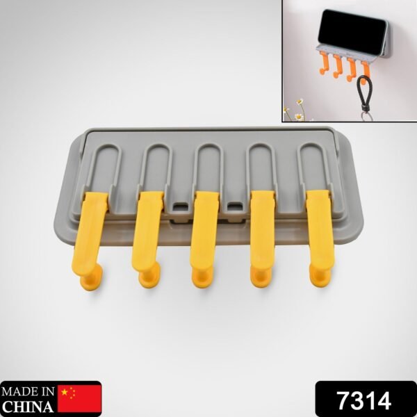 8403_57ffaae6-fdc1-4ed3-9168-e7b086d2e49b.jpg Wall Mounted Hook Towel Hook Rack Foldable Wall Hooks Mobile Holder Stand