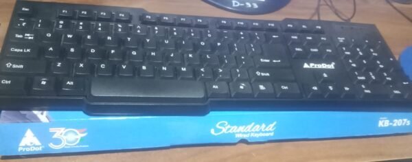 Wired USB Keyboard 104 Keys (1 Pc)