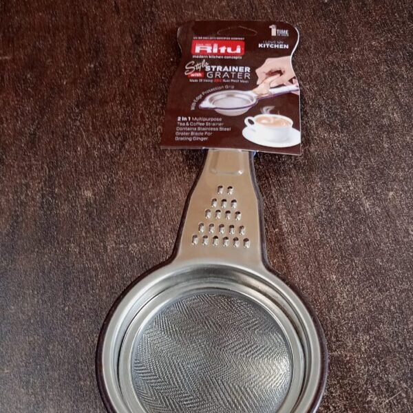 Ritu Heavy-Duty Stainless Steel Fine Mesh Tea Strainer (1 Pc)