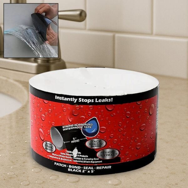 Leak-Proof Sealing Tape – Waterproof Pipe Repair & DIY, 50mm x 1.5m