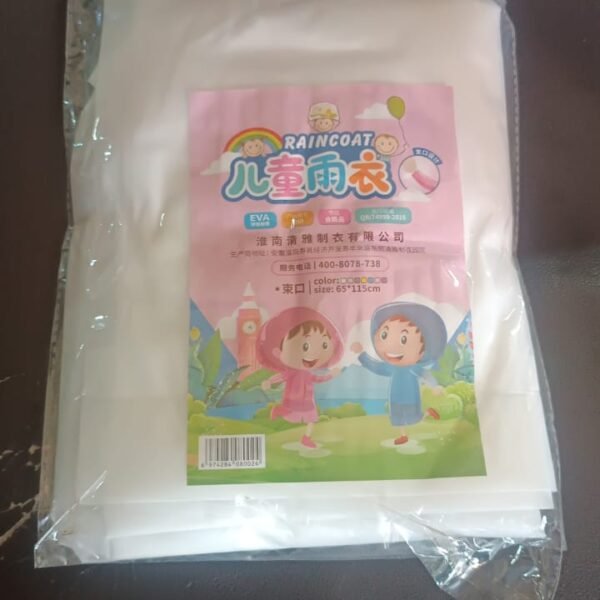 Eva Portable Rain Coat, Waterproof Raincoat (1pc)