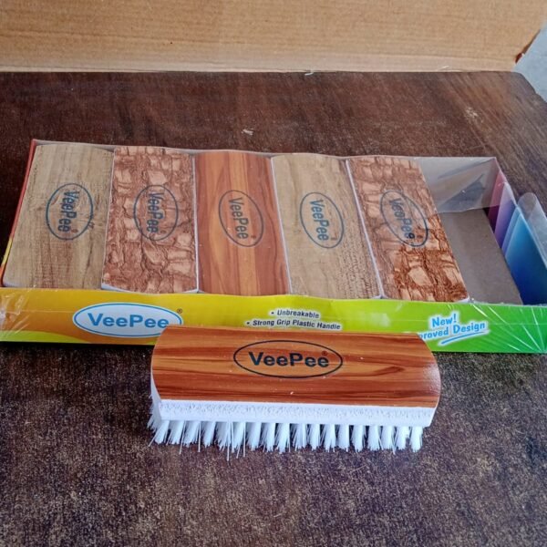 VeePee Heavy-Duty Cloth Washing Brush Set 6 Pcs