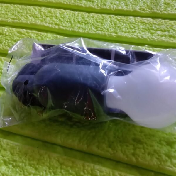 LED Pull Cord Light – Hanging Black LED Bulb (1 Pc)