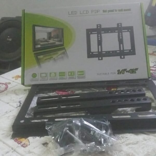 Slim TV Wall Bracket for 14–42 Inch LED/LCD TVs (29×19 cm)