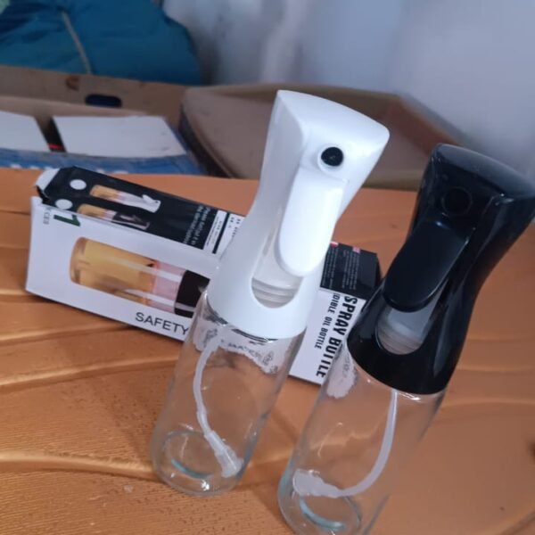 Glass Oil Spray Bottle - Versatile Kitchen Gadgets (250 ML Approx / With White Box)