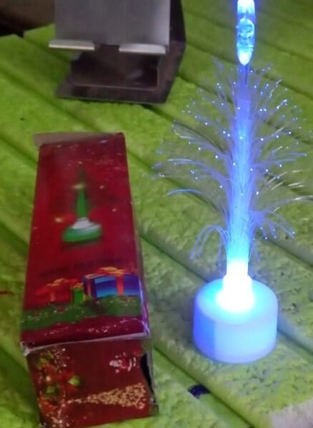 Tree LED Candlelight Colourful Candle Decoration LED Light Night, Diwali (1 Pc)