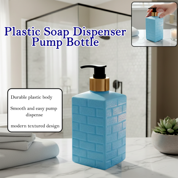 8765_plastic_soap_dispenser_pump_1pc.png Plastic Soap Dispenser Pump Bottle (1 Pc)