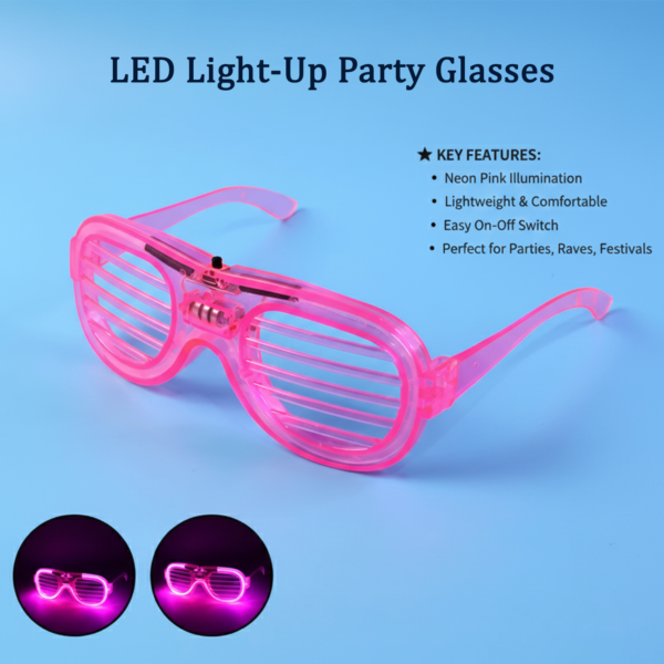 8767_led_lighting_glasses_1pc.png LED Light-Up Party Glasses for Night Events (1 Pc)