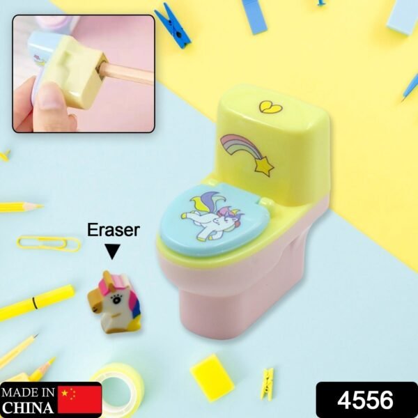 87682876-d337-4d67-889d-fbeb895c590e.jpg Fun & Functional! Toilet Sharpener with Eraser (2 Pc Set)