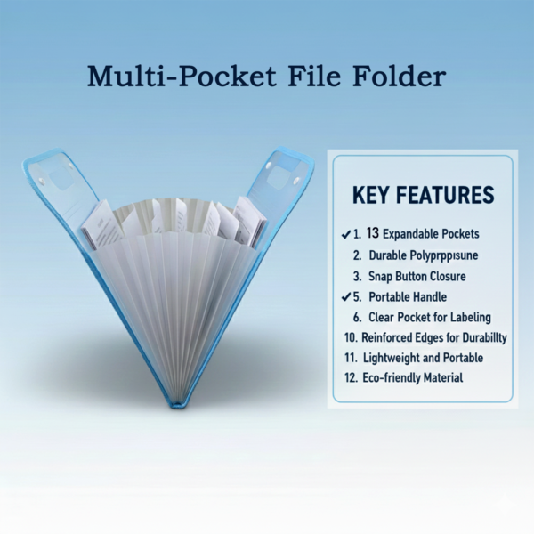 8768_13_pocket_file_folder_37x24cm.png 13 Pocket Document File Folder with Handle