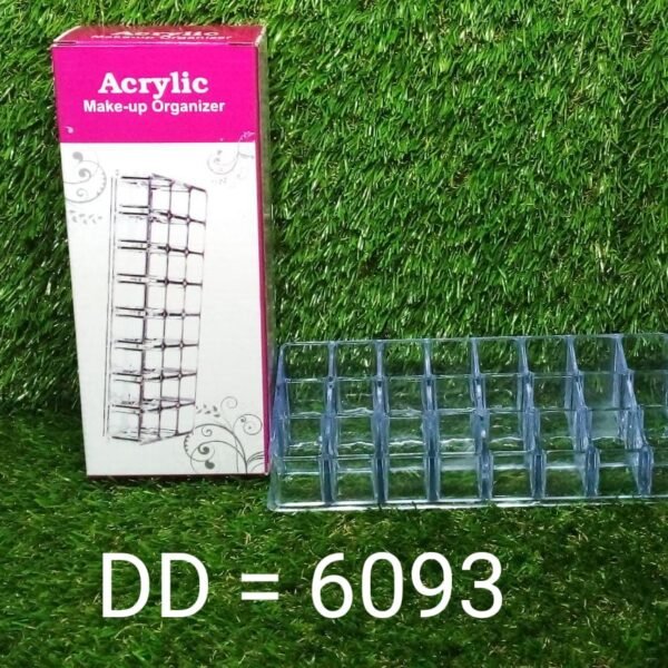 Acrylic Multi Purpose Lipstick Cosmetics Stand Display Holder 24 Section