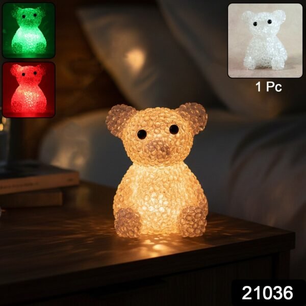 883c132a-9227-4ad4-a689-b21fa9a84dd0.jpg Bear Decorative LED Night Lamp with Color-Changing Glow (1 Pc)