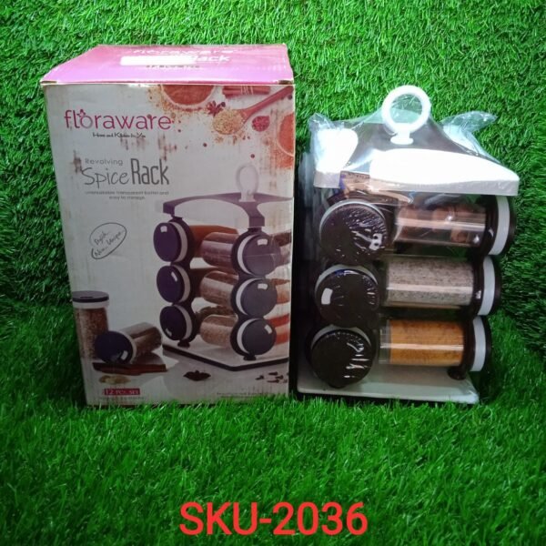 88e5bb86-3dec-44c4-a67f-e0131fc4d71b_3a112f9c-2a17-4480-bd5d-794ee0e4a373.jpg Spice jar Set - Food Grade Plastic 12pcs Spice jar (Brown Box)