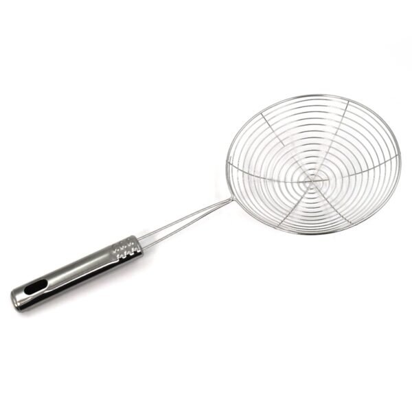 Large Oil Strainer Get Fried Food Stuffs Easily Without Any Problem And Damage