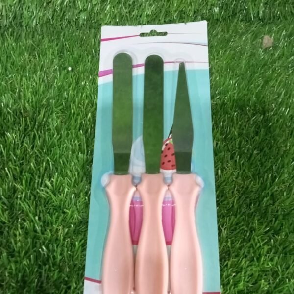 MULTI-FUNCTION STAINLESS STEEL CAKE ICING SPATULA FLAT ANGULAR TRIANGLE PALLET KNIFE SET