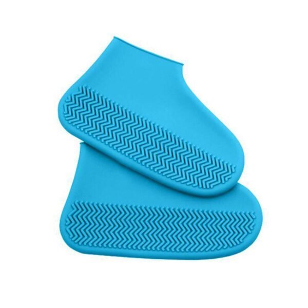 Non-Slip Silicone Rain Anti skid Waterproof Fordable Boot Shoe Cover (Mix Color)
