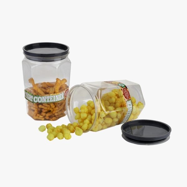 Air Tight Kitchen Storage Container (Approx - 1100Ml, Set of 6pcs)