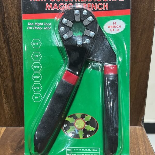 Multi-Function Hexagon Wrench Adjustable Bionic Plier Spanner Repair Hand Tool