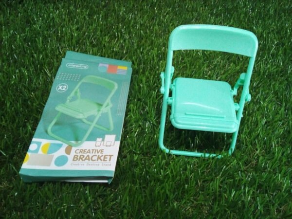 8_a9bd52b1-7a45-4beb-af3b-765988ffdded.jpg 1 Pc Chair Stand With Box As A Mobile Stand For Holding And Supporting Mobile